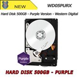 Hard Disk HD 500GB Purple Version - Alta Qualità - Audio/Video - Western Digital