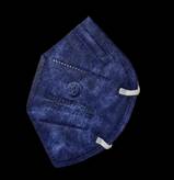 Mascherine FFP2 CE0370 Made In Italy Adulti Blu Jeans - 1,33€ al pz Buste Singole 15 Pezzi