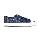 Sneaker Kharisma 9012 Glitter blu - Stagione : Primavera/Estate, Taglia : 37, Colore : Blu, Genere : Donna