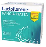 Lactoflorene PANCIA PIATTA - Integratore a base di fermenti lattici vivi - 20 buste