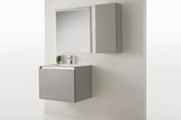 Pixel - composizione completa mobile cm 70 x 50 ad un cassetto, lavabo e specchio con faretto