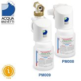 Acqua Brevetti PM008 Minidos - Pompa dosatrice meccanica compatta Anticalcare Attacco 1/2” M