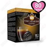 96 Capsule Caffè Aroma Leon D'Oro Tre Venezie - Compatibili Nescafè Dolce Gusto