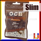 Ocb Slim Virgin 6mm Biodegradabili - Bustina da 150 Filtri