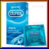 Preservativi Durex Jeans - Scatola 6 / 12 pezzi - Quantità : 12 Preservativi