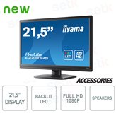 Monitor ProLite 21,5" Full HD - DVI - HDMI - Speaker - Attacco Vesa - IIYAMA