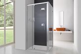 FREE - Box doccia con porta battente e un lato fisso