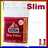 Gizeh Slim 6mm - Bustina da 120 Filtri