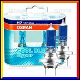 Osram Cool Blue Hyper Effetto Xenon HID - 2 Lampadine H7