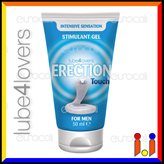 Lube 4 Lovers Erection Touch Lubrificante intimo 50ml