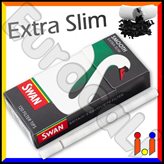 Swan Extra Slim 5,5mm Carboni Attivi In Cannuccia - Scatolina da 120 Filtri