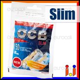 Ocb Slim 6mm con Striscia Gommata - Bustina da 150 Filtri