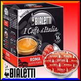 Cialde CaffÃ¨ Bialetti Roma Gusto Forte - Box 16 Capsule