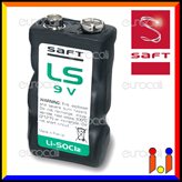 Saft Batteria Al Litio LS 9V Transistor - Batteria Singola