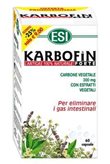 Karbofin Forte ESI carbone vegetale per contrastare i gas intestinali - 60 capsule