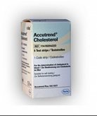 5 strisce reattive Colesterolo per Accutrend