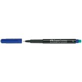 Marcatore permanente Multimark Faber Castell - Punta superfine - blu - 0,4 mm - 152351