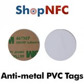On-Metal NFC Tags NTAG213 in PVC 30mm - Custom Printing : No