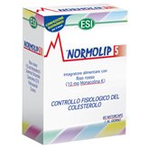 Normolip 5 - Integratore alimentare per il controllo del colesterolo - 60 capsule