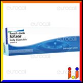 Bausch + Lomb SofLens Daily Disposable - 30 Lenti a Contatto Giornaliere - Potere (PWR) : -6.00