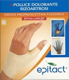 Epitact  Ortesi propriocettiva flessibile - pollice dolorante rizoartrosi mano sinistra Taglia L da 17 a 19 cm