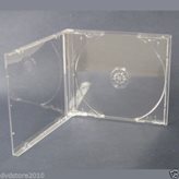 MediaRange Custodia Singola Trasparente Clear Jewel Case 10,4mm per DVD o CD custodie singole BOX24