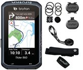 Ciclocomputer GPS bici BRYTON Rider 860T fascia cardio cadenza + velocità
