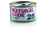 Natural Code 25 Pollo & Sardine in jelly 85g umido gatto