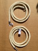 Corda in Sisal da Gabbia 18 mm per Piccoli Pappagalli - Lunghezza Corda : 100 cm