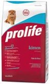 Prolife Kitten Salmone e Riso Nutrigenomic crocchette gattino - Formato : 1,5 Kg