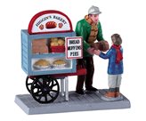 Lemax delivery bread cart