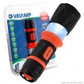 Velamp IN265 Combi Torcia + Lanterna LED Rivestita in Gomma Con Cinturino