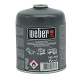 Bomboletta gas butano per barbecue Weber cartuccia a gas 445 g Q1000/100