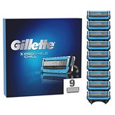 Gillette Fusion 5 ProShield Chill Lamette per Rasoio manuale + 9 Ricambi