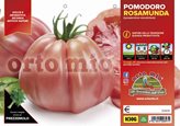 Pianta pomodoro V10 Orto Mio varietà Cuore Ligure Rosa