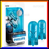 Philips Blue Vision Ultra Effetto Xenon - 2 Lampadine W5W