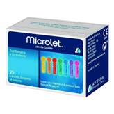 Microlet lancette 25 pz - Pungidito per la misurazione della glicemia