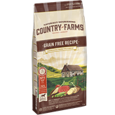 Country Farms Grain Free Recipe Adult con Manzo Manioca Polpa di Mele e Salvia 11 Kg - Peso : 11kg