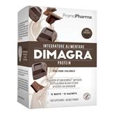 Dimagra Protein Cioccolato 10 Buste PromoPharma - Integratore Alimentare