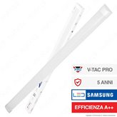 V-Tac VT-8-50 Tubo LED Prismatico Plafoniera 50W Lampadina 150cm Chip Samsung - SKU 668 / 669 - Colore : Bianco Naturale
