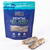 Fish4Dogs Dental Sea Jerky Fish Strips Snack per Cani 100g