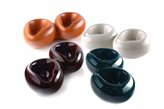 Savinelli “Goccia“ Ceramic Pipe Stands for 2 pipes - Color : Green