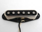 STRATOCASTER SINGLE COIL PICK UP COVER OPEN NICKEL