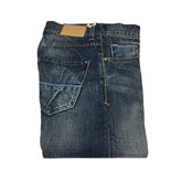CARE LABEL jeans uomo mod slim 402 heritage 101 blue line 100% Cotone Made in Italy - Taglia : 32 - IT 46