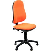 Sedia ufficio ergonomica Jazz Ergosit arancione supra C16