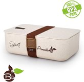 Portavivande Amarillo Bio Bento Box in materiale ecologico
