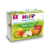 HiPP Biologico Frutta Grattugiata Mela Pera 4x100g