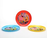 Set 3 piatti plastica Spongebob