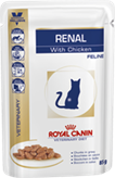 Royal canin gatto renal pollo 12 buste 85 gr