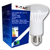 LAMPADINA LED V-Tac E27 8 WATT = 60 WATT BULB Reflector R63-Bianco Naturale
